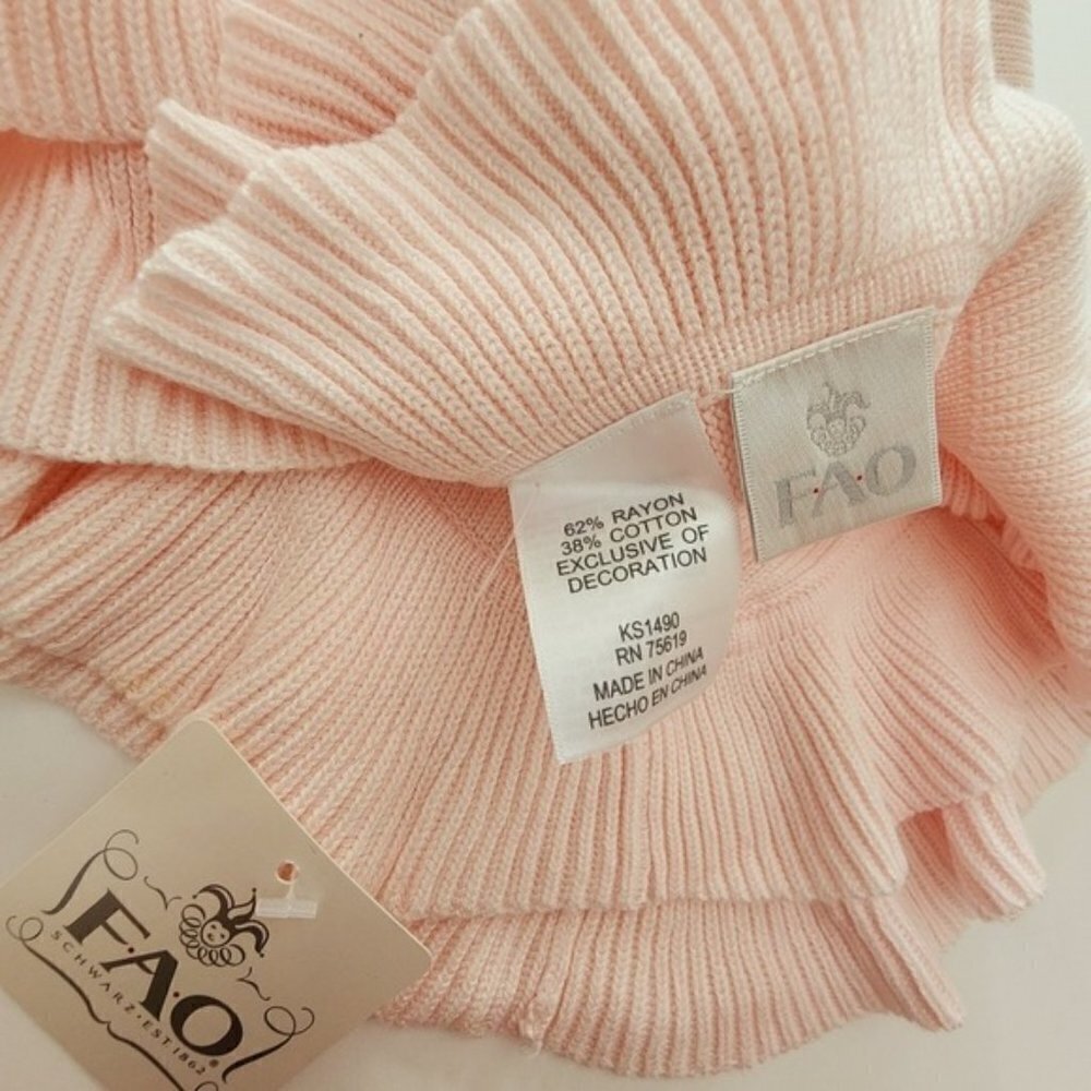 Gorgeous FAO Schwarz pink blanket New baby girl - Picture 3 of 4